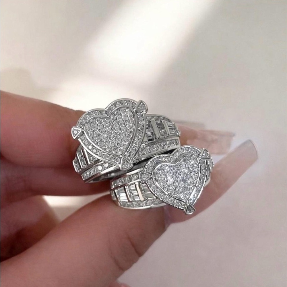 Heart ring size 9